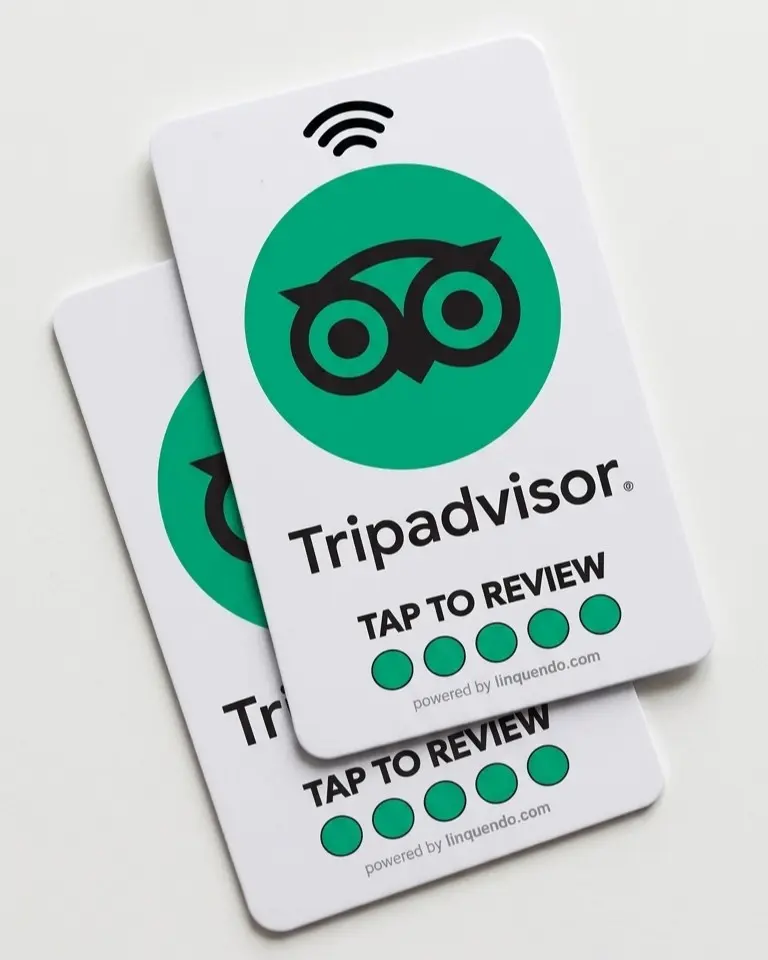 Tarjeta PVC con NFC - Tripadvisor