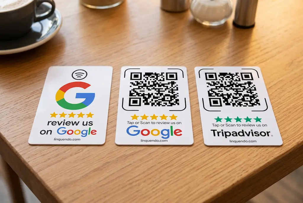 Tarjeta PVC con NFC y QR