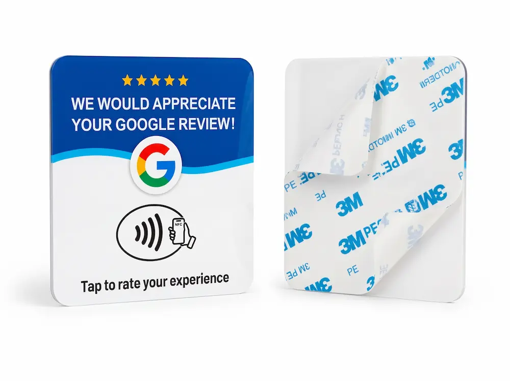 Placa NFC reseñas Google - Google